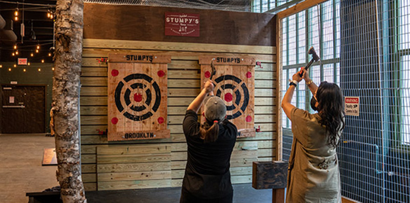Axe-throwing is coming to Industry City with food from local vendors -  Industry City