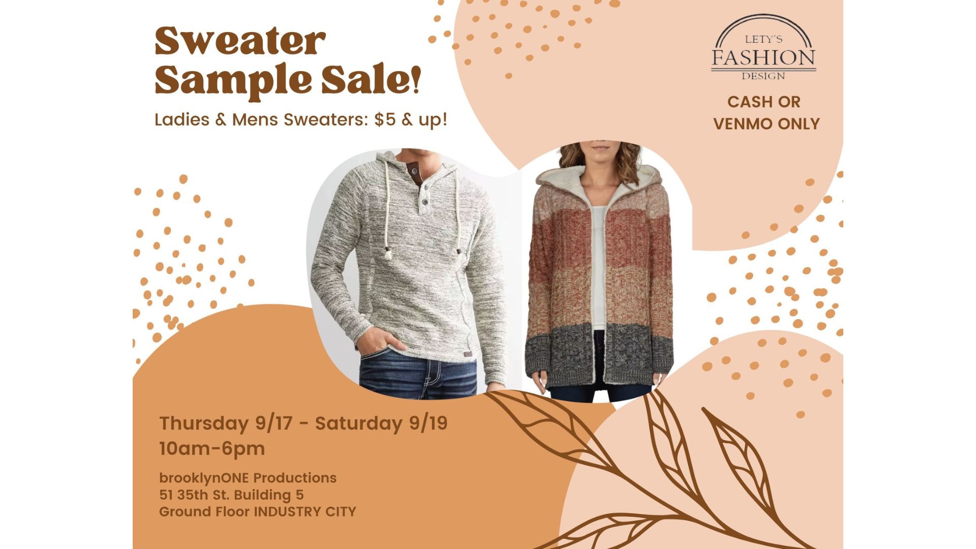 Sweater Sample Sale